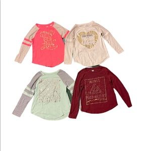 4 Bundles Girl Tops